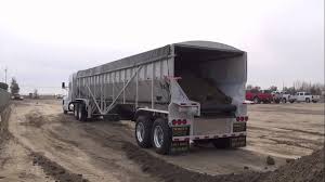 Mts Belt Trailer Vs End Dumps Youtube