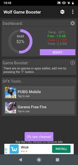 Free fire game booster will boost your device's performance, and optimize the memory automatically to speed up you phone. Wolf Game Booster 1 2 3 Download Fur Android Apk Kostenlos