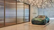 Aston Martin's Q New York showroom blends modernism and tech ...