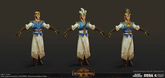 For more help on total war: Artstation High Elves Princess Prince And Archers Creative Assembly High Elf Warhammer Creative Assembly