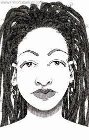 Begin the drawing by first outlining the entire shape of the head (including the ears). The Best Natural Hairstyle Inspires New Drawings Lines Of Expression