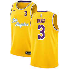 — shams charania (@shamscharania) may 30, 2021 the injury happened with … Lakers 3 Anthony Davis Yellow 2020 2021 New City Edition Nike Swingman Jersey