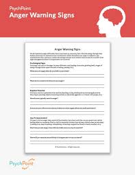 Anger Warning Signs Worksheet In 2020 Interpersonal Effectiveness Therapy Worksheets Dbt Skills Worksheets