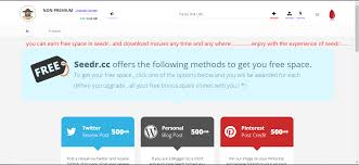 Earn Free Space In Seedr And Get More Benifits Free Space How To Get You Got This