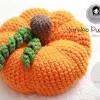 Here's a crochet plush pumpkin pattern for you. 1