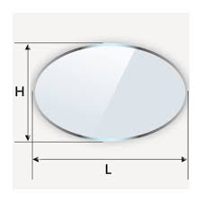 Table jardin blanche 11 octobre 2015. Fabrication Plateau De Table En Verre Decoupe Sur Mesure Ovale Soglass