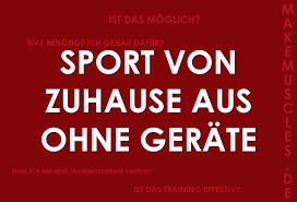 Wer absolut keine lust auf joggen hat oder es aus gesundheitlichen gründen nicht. Workouts Sport Zuhause Ohne Gerate Makemuscles