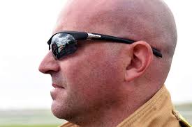 U.S. Air Force Tech. Sgt. Matt Keck, a firefighter