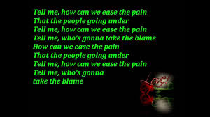 Maxi Priest How Can We Ease The Pain Lyrics Youtube