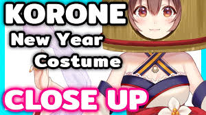 Eng Sub Inugami Korone Explaining What A Kadomatsu Is Youtube