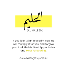 meaning of one off allah s names al halim meant to be islamic quotes allah