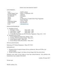 Contoh Soal To Akuntansi Contoh Surat Nikah Siri Resmi Riwayat Hidup Pendidikan Hidup