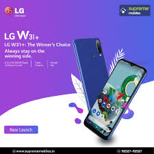 Supreme Mobiles - LG W31+ - New Launch ...