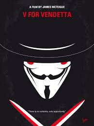 No319 My V For Vendetta Minima Metal Poster Chungkong Art Displate V For Vendetta Poster Movie Poster Art Movie Posters
