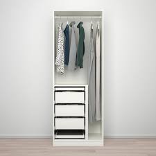 Pax Forsand Vikedal Wardrobe Combination White Mirror Glass 29 1 2x23 5 8x79 1 4 Ikea Ikea Pax Glass Mirror Clothes Rail
