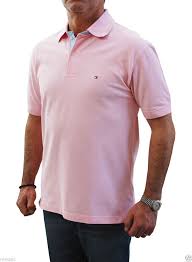 New Tommy Hilfiger Men S Polo Mesh Cotton Short Sleeve Polo Shirt Pink M Tommy Hilfiger Man Polo Shirt Short Sleeve Polo Shirts