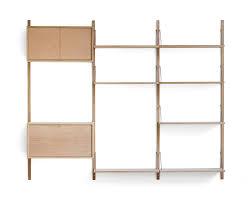 Royal System Shelving Unit B With Sliding Door Cabinets By Poul Cadovius For Dk3 Up Interiors Storage Furniture Shelving Unit Commercial Interior Design
