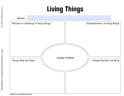 Frayer Model Template Ultimate Cheat Sheet 60 Templates Samples Template Sumo Characteristics Of Living Things Printables Kids Templates
