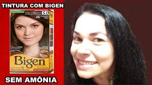 Fiz uma experiencia em casa, gravei o passo a passo, espero que vocês gostem. Minha Tintura Com Bigen Luciane Santos Youtube