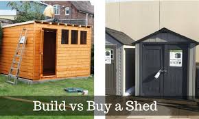 Is your outdoor shed a cluttered mess of lawn equipment, gardening tools, and sporting gear? Build Or Buy A Shed Is It Cheaper To Build Your Own
