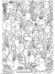 Winter Doodle Coloring Pages Coloring Pages Christmas Coloring Pages Doodle Coloring