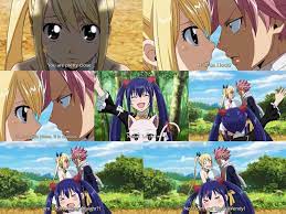 Nalu Moment Fairy Tail Pictures Fairy Tail Art Fairy Tail Funny