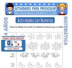 Ejercicio para aprender y reconocer el número uno, dos y tres. Numeros Para Ninos De 3 A 4 Anos Para Imprimir Ninos Creativos