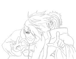 We may earn commission on some of the items you choose to buy. Deidara And Tobi Coloring Page Anime Coloring Pages