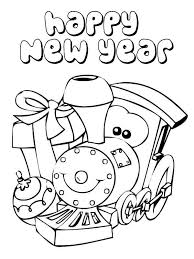 Happy New Year Coloring Pages Best Coloring Pages For Kids Train Coloring Pages New Year Coloring Pages Teddy Bear Coloring Pages