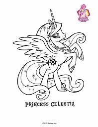 Copii pot desena si isi pot dezvolta imaginatia. Planse De Colorat Cu Ponei Printesa Celestia Gratuit Pentru A Imprima