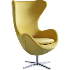 Relaxsessel (leder) jetzt online kaufen & bequem liefern lassen! Ohrensessel Im Retro Look Mikrofaser Gelb Wohnzimmer Eggchair Egg Eierschalensessel Loungesessel Eierschale Sessel Gelb Ohrensessel Sessel