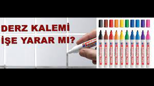 Derzleri yenilemek çok kolay artık… Derz Bakimi Derz Boyama Derz Kalemi Kararmis Derzlere Bakim Yaptik Youtube