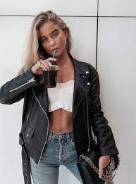Black Leather Jacket Fashion Fashion Trend Black Fashion Trends Magazine