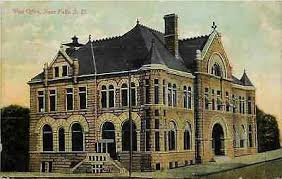 Sioux Falls South Dakota 1908 Post Office Collectible Antique Vintage Postcard Sioux Falls South Dak Post Office Sioux Falls Sioux Falls South Dakota