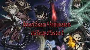 Nonton, streaming dan download berserk sub indo episode lengkap mulai dari episode awal nonton berserk terlengkap, berserk subtitle indonesia, berserk sub indo, download berserk sub. Berserk Season 4 Announcement Youtube