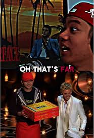 Ellen Degeneres Pizza Party