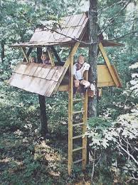 A Frame Fort Tree House Kids Cool Tree Houses Tree House Designs