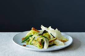Grace Young S Stir Fried Iceberg Lettuce Genius Stir Fry Recipes Lettuce Recipes Iceberg Lettuce Recipes Food 52