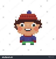 Pixel Art Smiling Kid In Winter Hat Ad Sponsored Smiling Art Pixel Hat Pixel Art Kids Winter Hats Art
