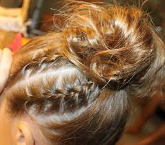 Résultat de recherche d'images pour "chignon dur a faire"