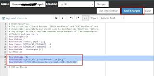 How To Redirect Non Www To Www Urls In 2020 Save Changes Cpanel Techno