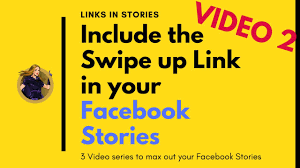 Are You Using The Swipe Up Link Button In Your Facebook Stories Enough How To Use Facebook Pinterest Story Stories