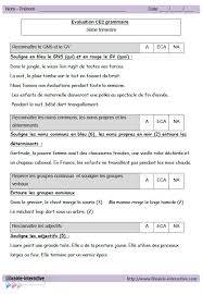 Librairie Interactive Evaluations En Francais Ce2 Trimestre 3 Ce2 Francais Ce2 Evaluation Ce2