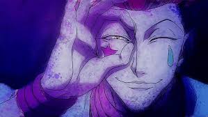 His physical strength ranked third in the group. Hd Wallpaper Hisoka Illustration Anime Hunter X Hunter Hisoka Hunter Hunter Wallpaper Flare
