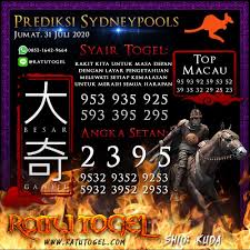 Bocoran Togel Sydneypools Jumat 31 Juli 2020 Di 2020 Oktober 23 Oktober Permainan Angka
