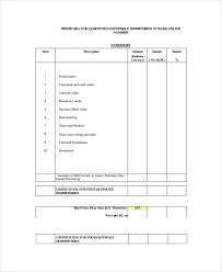 16, in order to attain . Bill Of Quantities Excel Template Bill Of Quantities Poq Excel Sheet
