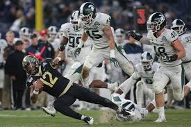 Pinstripe Bowl Msu Football Vs Wake Forest Video Highlights Msu Football Football Michigan State Football