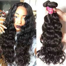 Nadula Affordable Peruvian Virgin Hair 4 Bundles Natural Wave Thick Wavy Peruvian Human Hair Weave Natural Waves Hair Hair Waves Wavy Weave Hairstyles