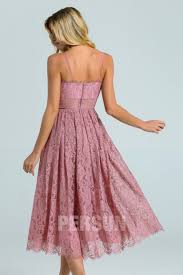 Parcourez notre sélection de robe en dentelle midi : Robe Midi Pour Cocktail En Dentelle Parme Col V Taille Transparente Persun Fr