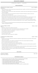 Browse quality control resume samples and read our guide on how to write a quality control resume. Quality Control Auditor Resume Sample Mintresume